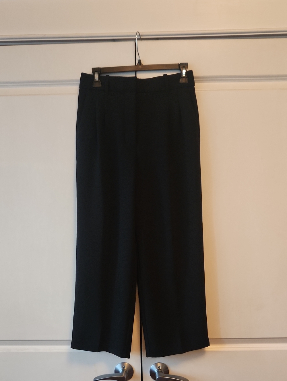 Wilfred Black Pleated Dress Pants